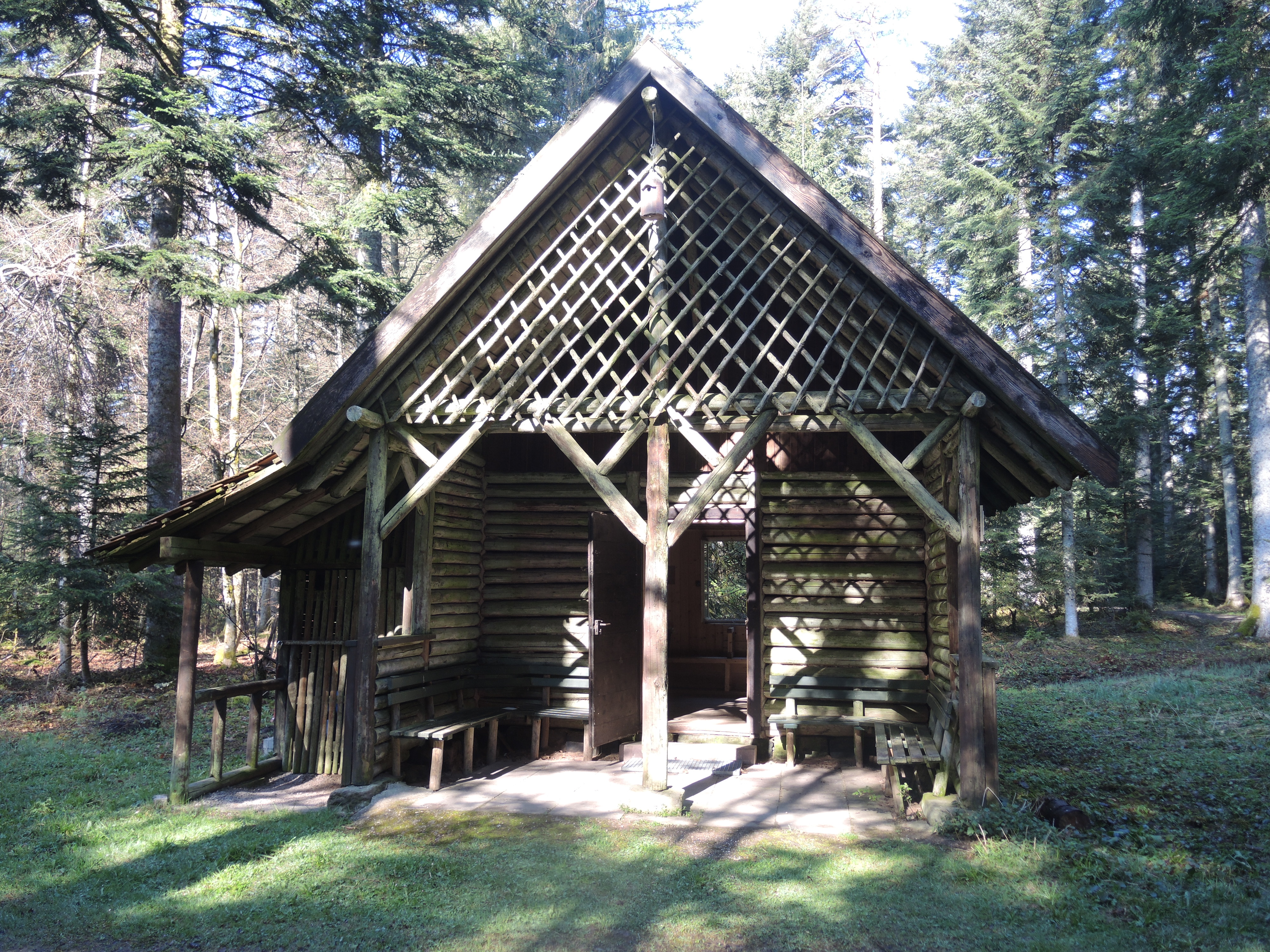 Die Hausser-Hütte im Parkwald Freudenstadt